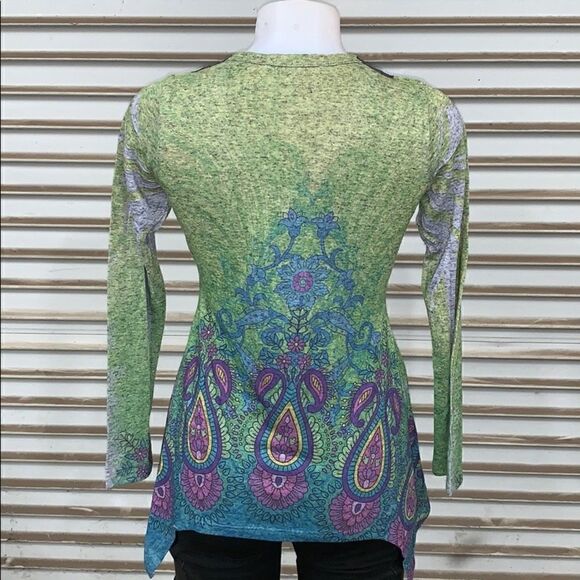 🛍Daniel Benjamin handkerchief top EUC size medium - Picture 8 of 8